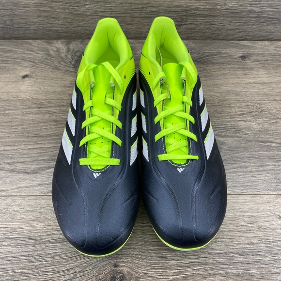 Adidas Copa Pure III Club Mens Soccer Cleats Navy Neon Yellow JR2896 Size 9 NEW - Picture 9 of 15